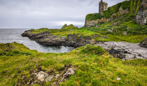Gylen Castle on the Isle of Kerrera