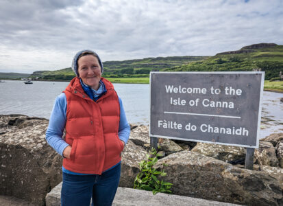 Isebail Mackinnon on the Isle of Canna