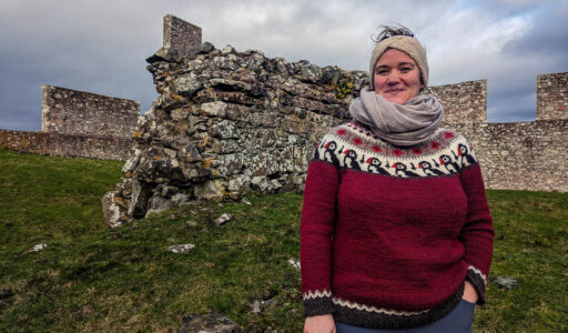 Kathi Kamleitner at Hume Castle